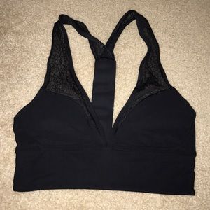 Black Lululemon Sports Bra